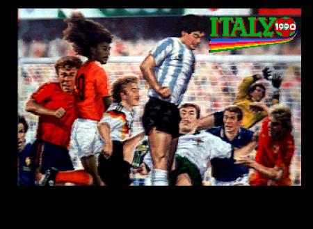 Startbildschirm von Italy 90